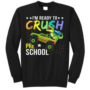 I'm Ready to Crush Kindergarten Dinosaur Back to School Sweatshirt