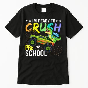 I'm Ready to Crush Kindergarten Dinosaur Back to School Tall T-Shirt