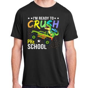 I'm Ready to Crush Kindergarten Dinosaur Back to School Adult ChromaSoft Performance T-Shirt