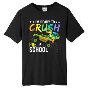 I'm Ready to Crush Kindergarten Dinosaur Back to School Tall Fusion ChromaSoft Performance T-Shirt