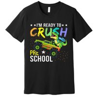 I'm Ready to Crush Kindergarten Dinosaur Back to School Premium T-Shirt