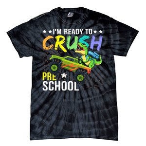 I'm Ready to Crush Kindergarten Dinosaur Back to School Tie-Dye T-Shirt