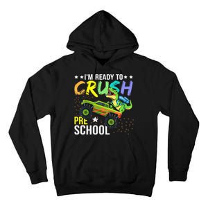 I'm Ready to Crush Kindergarten Dinosaur Back to School Tall Hoodie