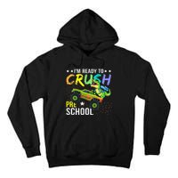 I'm Ready to Crush Kindergarten Dinosaur Back to School Tall Hoodie