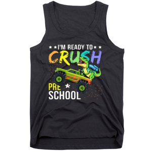 I'm Ready to Crush Kindergarten Dinosaur Back to School Tank Top