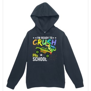 I'm Ready to Crush Kindergarten Dinosaur Back to School Urban Pullover Hoodie