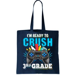 Im Ready To Crush 3rd Grade Back To School Video Game Boy Tote Bag