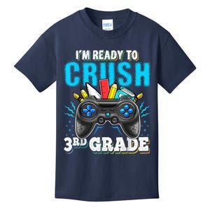 Im Ready To Crush 3rd Grade Back To School Video Game Boy Kids T-Shirt