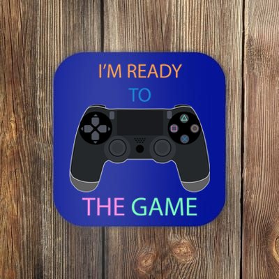 I'm Ready To Control The Game Gift Game Controller Cute Gift Coaster