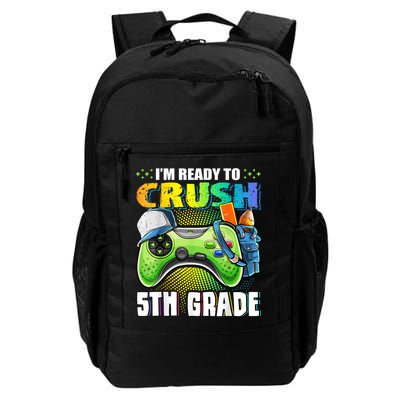 Im Ready To Crush 5th Grade Back To School Video Game Boy Backpack