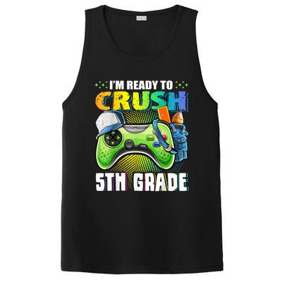 Im Ready To Crush 5th Grade Back To School Video Game Boy PosiCharge Competitor Tank