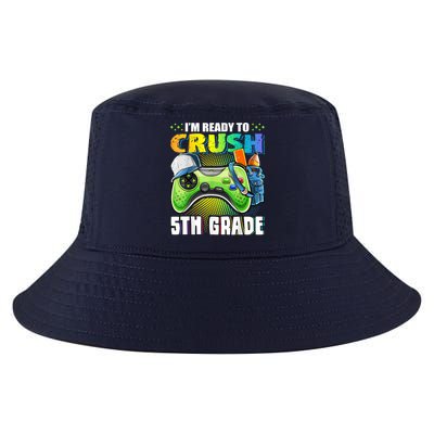 Im Ready To Crush 5th Grade Back To School Video Game Boy Cool Comfort Performance Bucket Hat