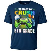 Im Ready To Crush 5th Grade Back To School Video Game Boy Cooling Performance Crew T-Shirt