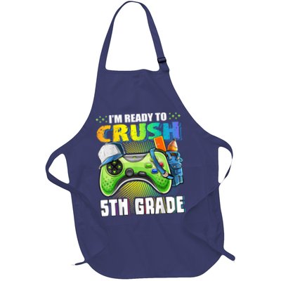 Im Ready To Crush 5th Grade Back To School Video Game Boy Apron