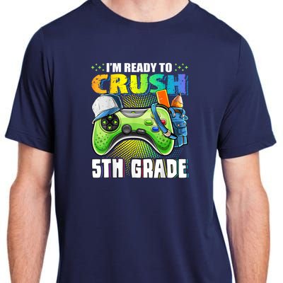 Im Ready To Crush 5th Grade Back To School Video Game Boy Adult ChromaSoft Performance T-Shirt