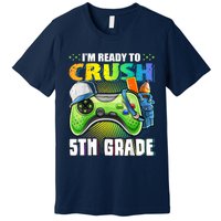 Im Ready To Crush 5th Grade Back To School Video Game Boy Premium T-Shirt