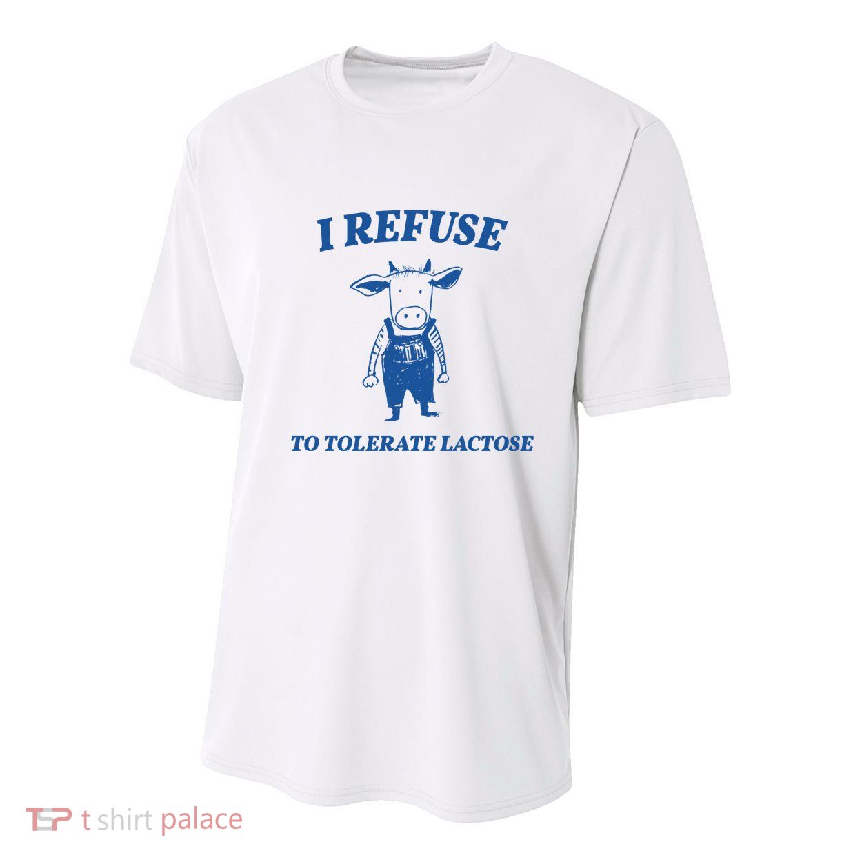 I Refuse To Tolerate Lactose Cow Youth Performance Sprint T-Shirt