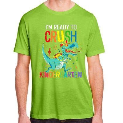 Im Ready To Crush Kindergarten Dinosaur Back To School Adult ChromaSoft Performance T-Shirt