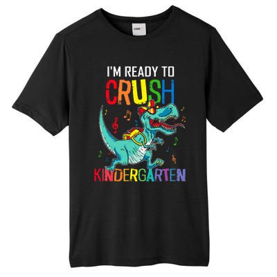 Im Ready To Crush Kindergarten Dinosaur Back To School Tall Fusion ChromaSoft Performance T-Shirt