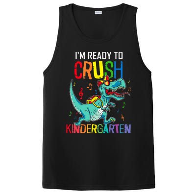 Im Ready To Crush Kindergarten Dinosaur Back To School PosiCharge Competitor Tank