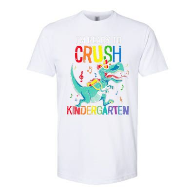 Im Ready To Crush Kindergarten Dinosaur Back To School Softstyle CVC T-Shirt