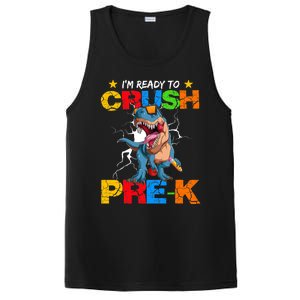 I'm Ready To Crush Pre K Dinosaur Back To School PosiCharge Competitor Tank