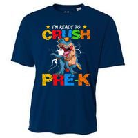 I'm Ready To Crush Pre K Dinosaur Back To School Cooling Performance Crew T-Shirt