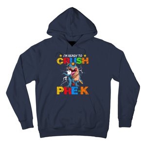 I'm Ready To Crush Pre K Dinosaur Back To School Hoodie