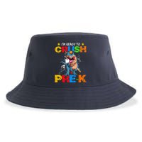 I'm Ready To Crush Pre K Dinosaur Back To School Sustainable Bucket Hat