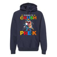 I'm Ready To Crush Pre K Dinosaur Back To School Premium Hoodie