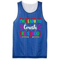 Im Ready To Crush Preschool Teacher Students Back To School Gift Mesh Reversible Basketball Jersey Tank