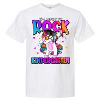 Im Ready To Rock Kindergarten Unicorn Back To School Girl Garment-Dyed Heavyweight T-Shirt