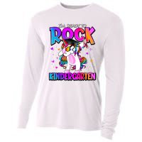 Im Ready To Rock Kindergarten Unicorn Back To School Girl Cooling Performance Long Sleeve Crew