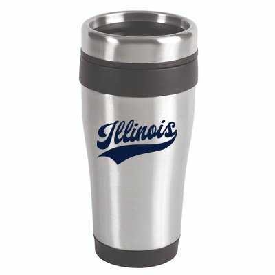 Illinois Retro Throwback Design Classic 16oz Travel Tumbler