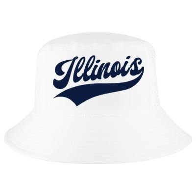 Illinois Retro Throwback Design Classic Cool Comfort Performance Bucket Hat