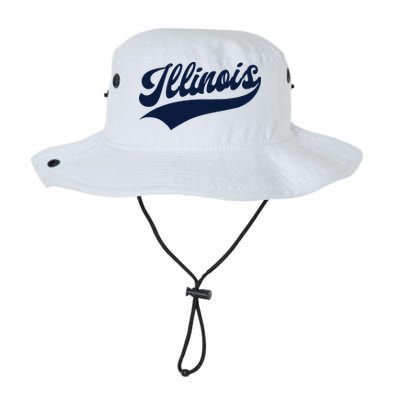 Illinois Retro Throwback Design Classic Bucket Hat