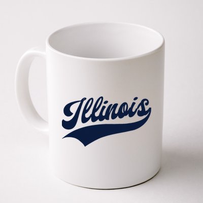 Illinois Retro Throwback Design Classic Mug