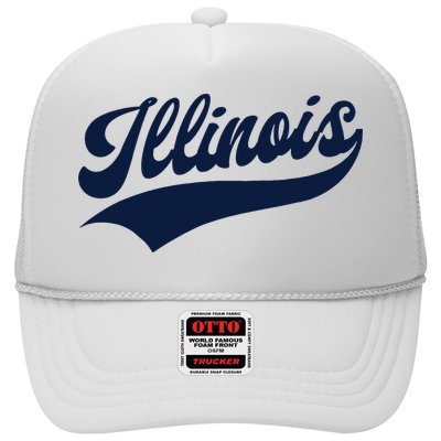 Illinois Retro Throwback Design Classic Hat