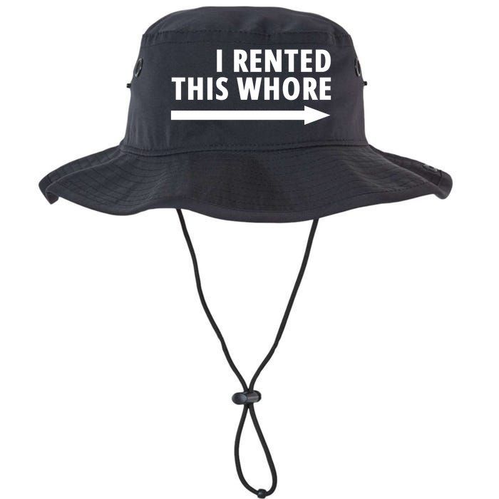 I Rented This Whore Funny Offensive Saying Legacy Cool Fit Booney Bucket Hat