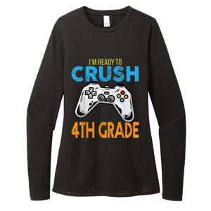 Im Ready To Crush 4th Grade Video Game Back To School Womens CVC Long Sleeve Shirt