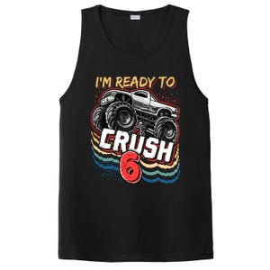 IM Ready To Crush 6 Monster Truck 6th Birthday Gift Boy PosiCharge Competitor Tank