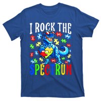 I Rock The Spectrum Autism Awareness Dinosaur Cool Gift T-Shirt