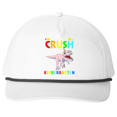 Im Ready To Crush Kindergarten Unicorn Dinosaur Snapback Five-Panel Rope Hat