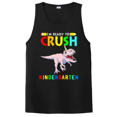 Im Ready To Crush Kindergarten Unicorn Dinosaur PosiCharge Competitor Tank