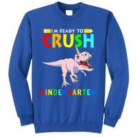 Im Ready To Crush Kindergarten Unicorn Dinosaur Sweatshirt