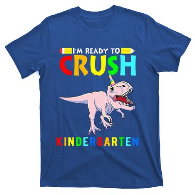 Im Ready To Crush Kindergarten Unicorn Dinosaur T-Shirt