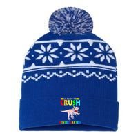 Im Ready To Crush Kindergarten Unicorn Dinosaur USA-Made Snowflake Beanie