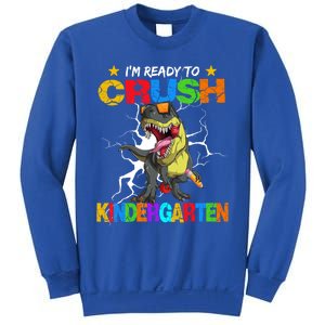 I'm Ready To Crush Kindergarten Dinosaur Back To School Gift Sweatshirt