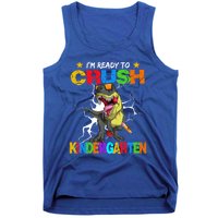 I'm Ready To Crush Kindergarten Dinosaur Back To School Gift Tank Top