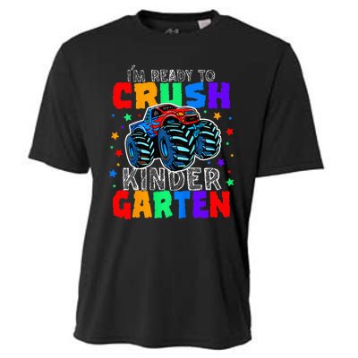 I'm Ready to Crush Kindergarten Monster Truck Cooling Performance Crew T-Shirt